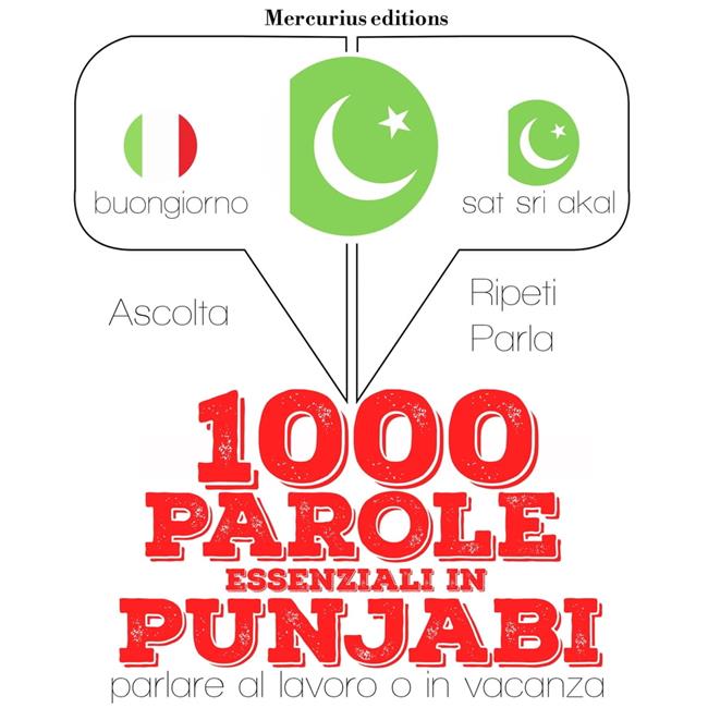 Libraccio 1000 parole essenziali in punjabi (audiolibro)