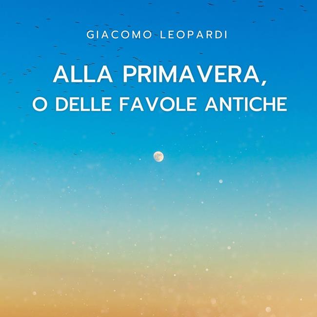 Libraccio Alla primavera o delle favole antiche (audiolibro)