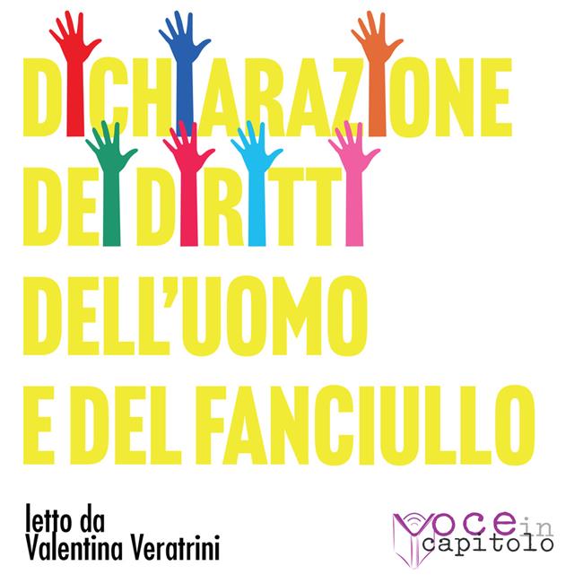 Libraccio Dichiarazione dei Diritti dell'Uomo e del Fanciullo (audiolibro)