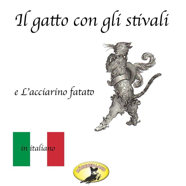 Libraccio Fiabe in italiano Il gatto con gli stivali / L'acciarino magico (audiolibro)
