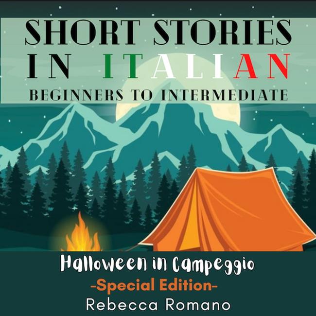 Libraccio Halloween in Campeggio (Halloween Special) - Engaging Short Stories in Italian for Beginner and Intermediate Level (audiolibro)