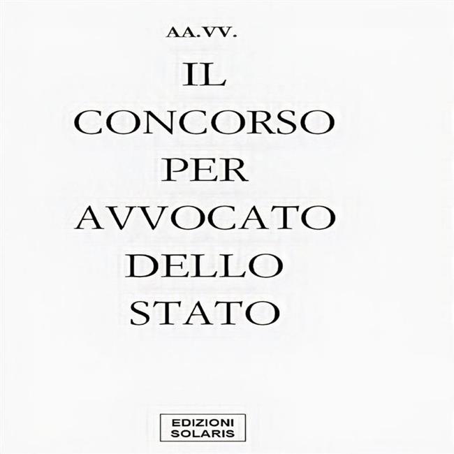 Libraccio Il CONCORSO per AVVOCATO dello STATO (audiolibro)
