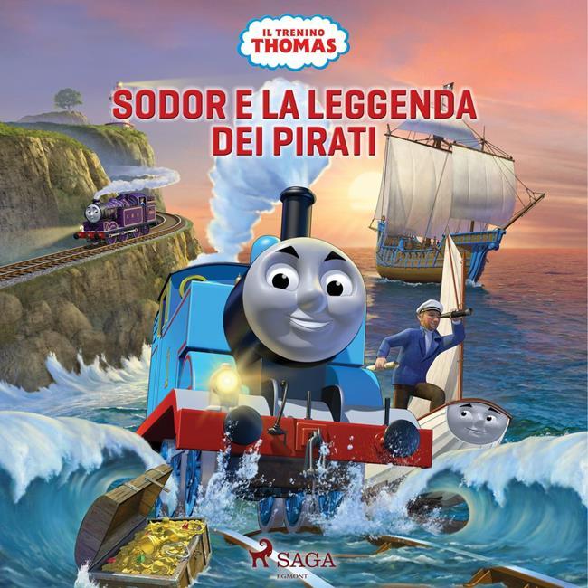 Libraccio Il trenino Thomas - Sodor e la leggenda dei pirati (audiolibro)