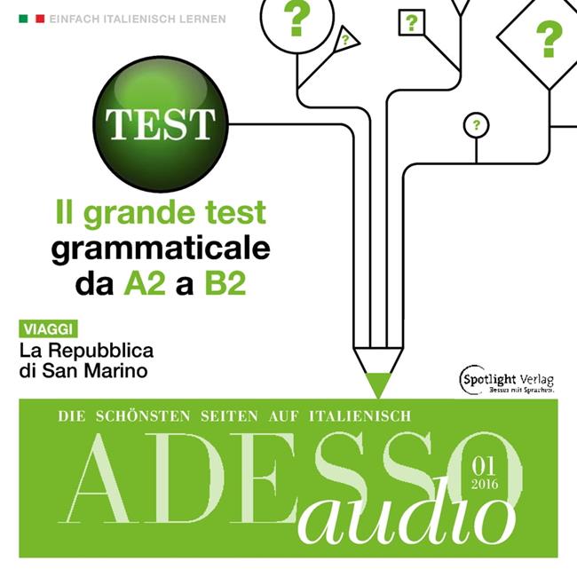 Libraccio Italienisch lernen Audio - Der große Grammatiktest (audiolibro)