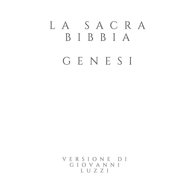 Libraccio La Sacra Bibbia - Genesi - Versione di Giovanni Luzzi (audiolibro)