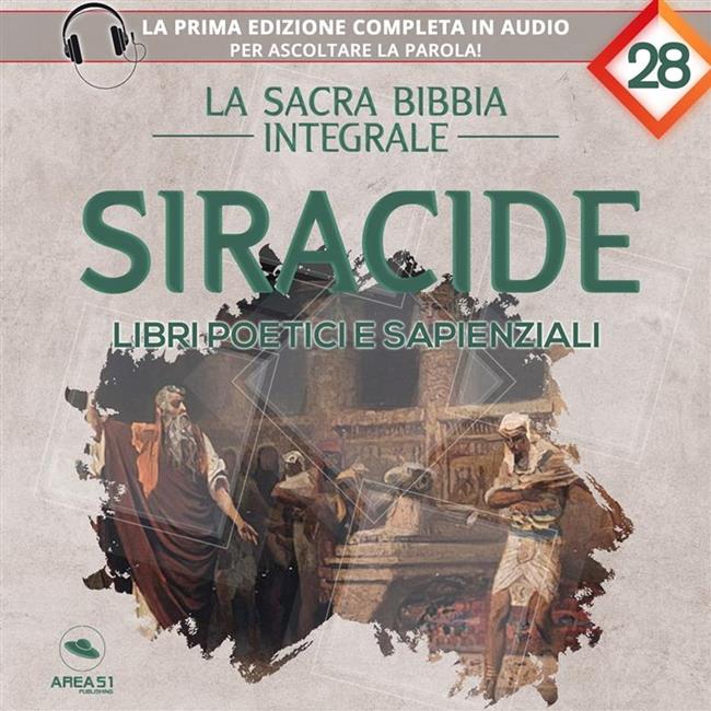 Libraccio La Sacra Bibbia integrale. Libro del siracide (audiolibro)