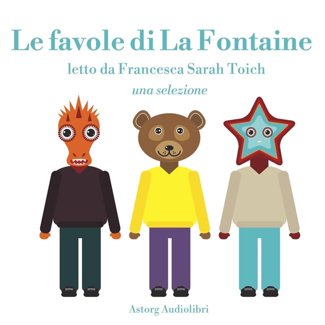 Libraccio Le favole di La Fontaine una selezione (audiolibro)