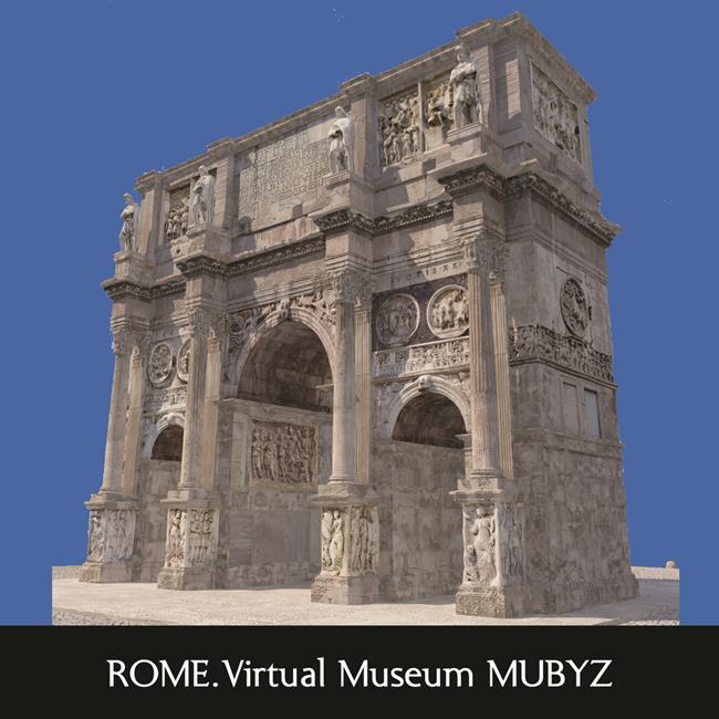 Libraccio Arch of Costantine Rome Italy (audiolibro)