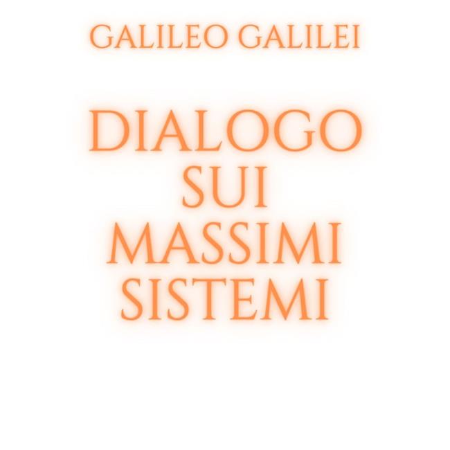 Libraccio Dialogo sui massimi sistemi (audiolibro)