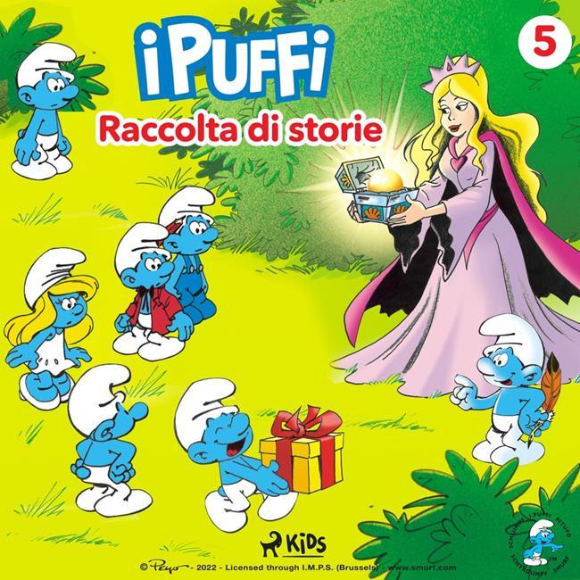 Libraccio I Puffi - Raccolta di storie 5 (audiolibro)