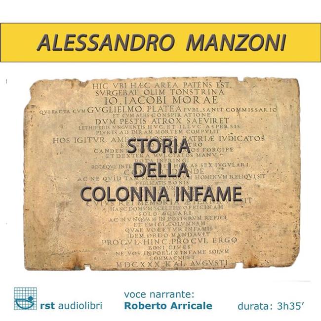 Libraccio storia della colonna infame (audiolibro)