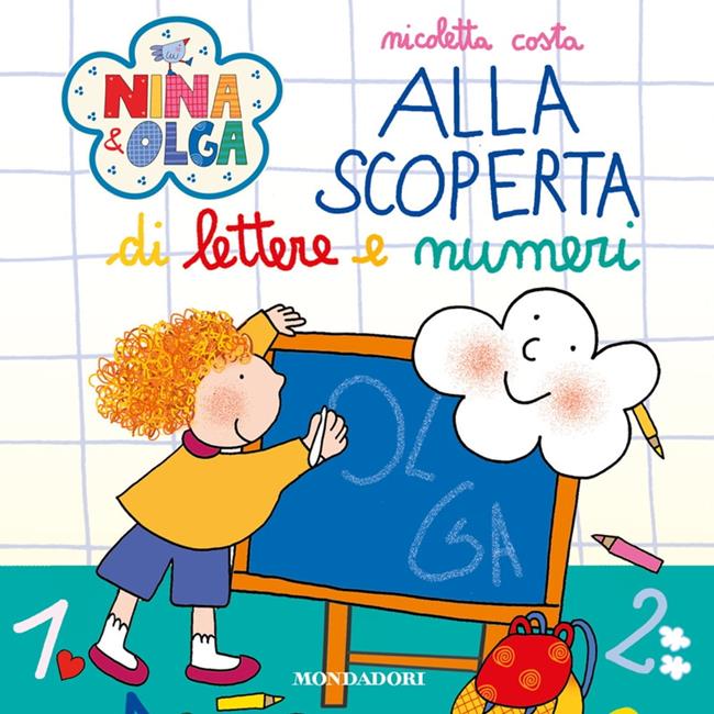 Libraccio Nina&Olga. Alla scoperta di lettere e numeri (audiolibro)