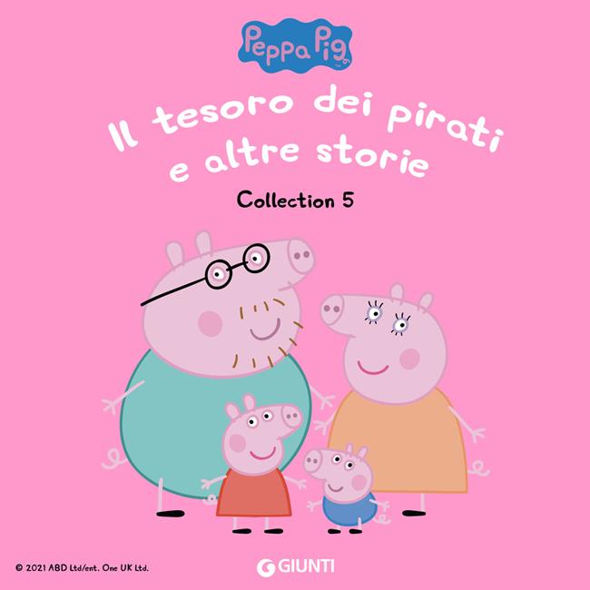 Libraccio Peppa Pig Collection n.5: Il tesoro dei pirati e altre storie (audiolibro)