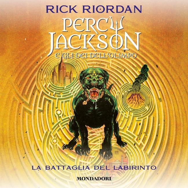 Libraccio Percy Jackson e gli Dei dell'Olimpo - 4. La battaglia del labirinto (audiolibro)