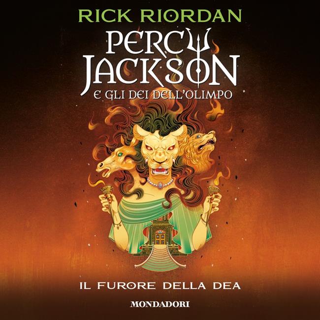 Libraccio Percy Jackson e gli dei dell'Olimpo. #7 Il furore della dea (audiolibro)