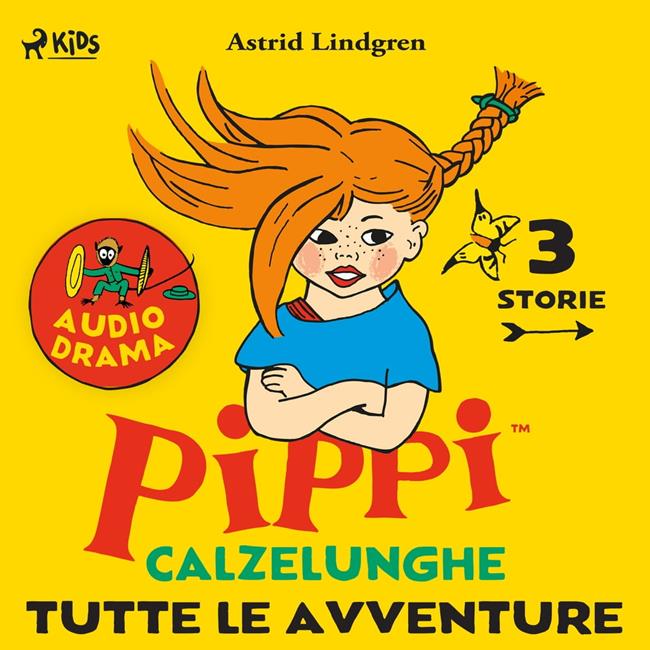 Libraccio Pippi Calzelunghe. Tutte le avventure (audiolibro)