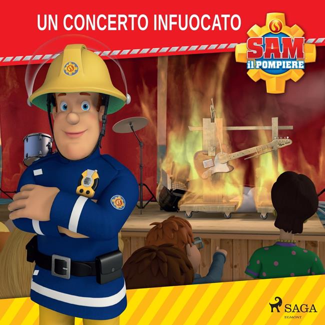 Libraccio Sam il Pompiere - Un concerto infuocato (audiolibro)