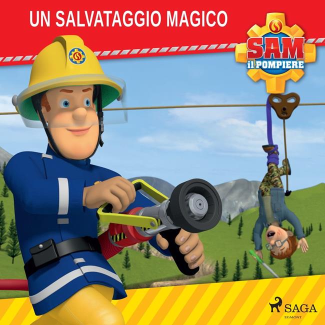 Libraccio Sam il Pompiere - Un salvataggio magico (audiolibro)