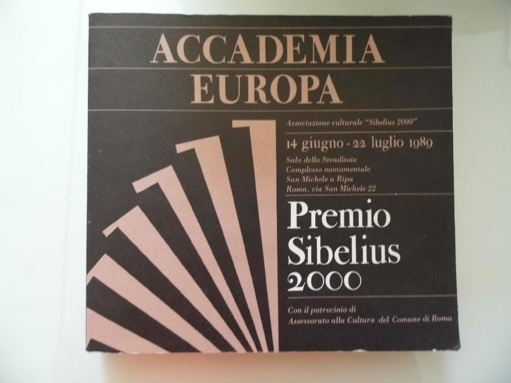 Abebooks ACCADEMIA EUROPA Premio Sibelius 2000