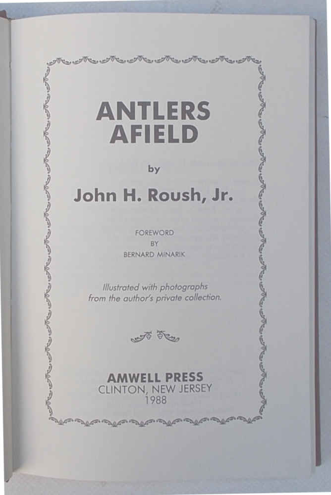 Abebooks Antlers afield