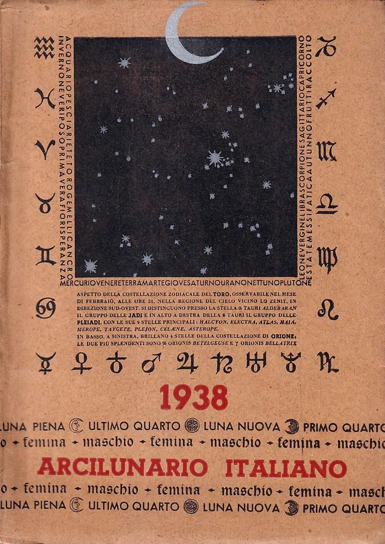 Abebooks Arcilunario italiano 1938