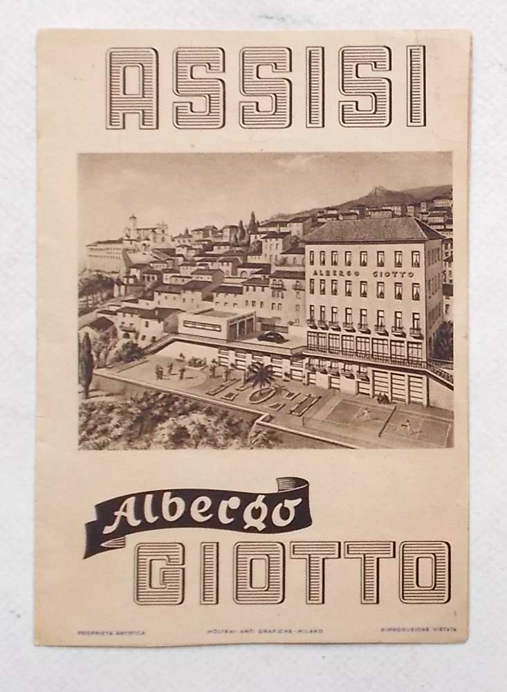 Abebooks Assisi. Albergo Giotto