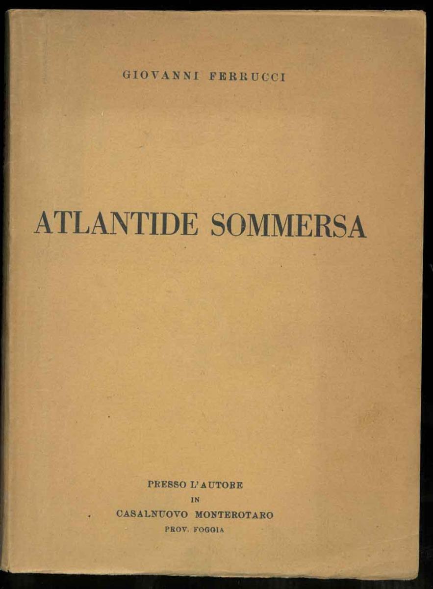 Abebooks Atlantide sommersa