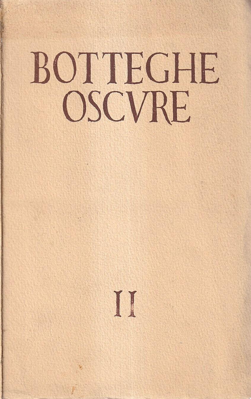 Abebooks Botteghe Oscure. Quaderno II