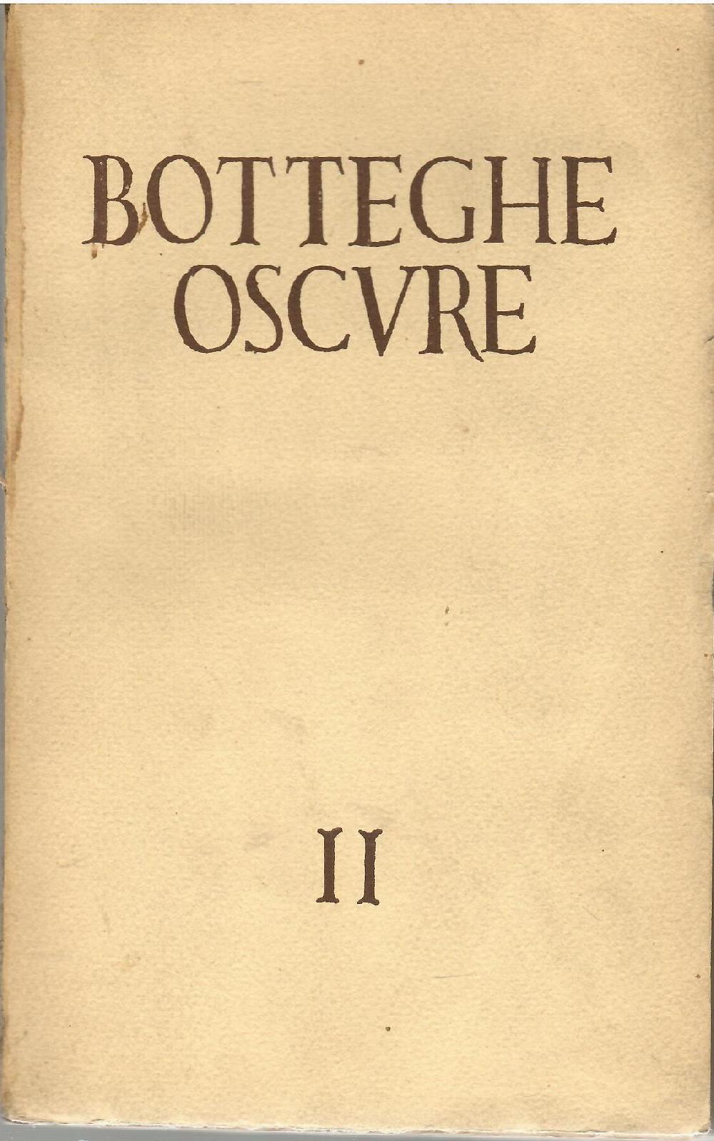 Abebooks Botteghe Oscure. Quaderno II