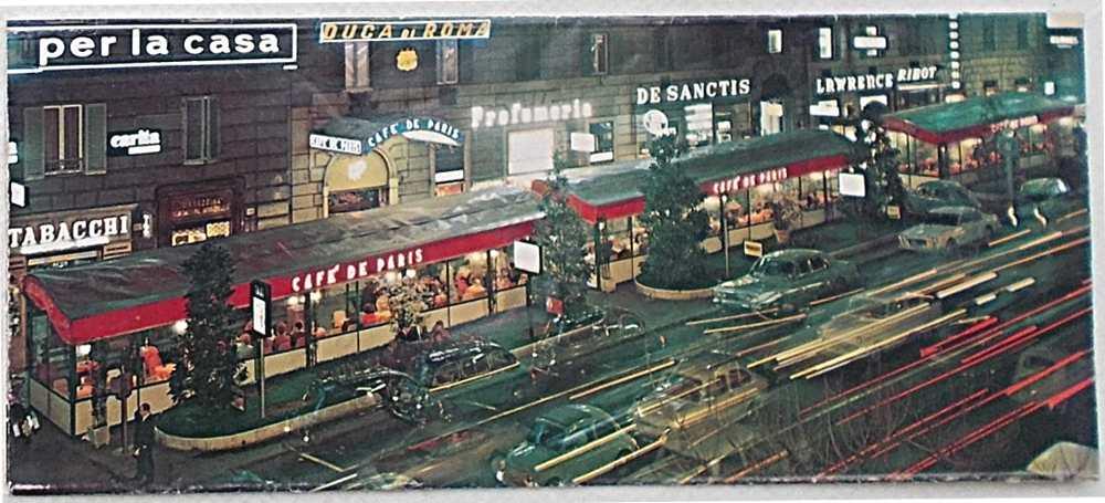 Abebooks Cafè de Paris. Roma Via Veneto