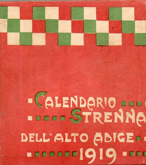 Abebooks Calendario e Strenna dell'Alto Adige 1919