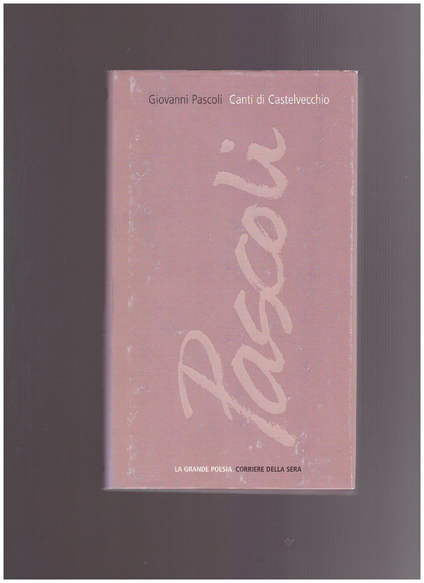 Abebooks CANTI DI CASTELVECCHIO