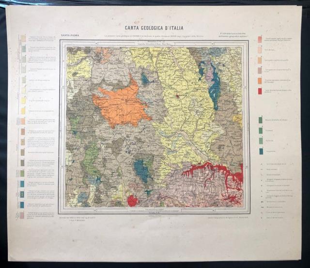Abebooks Carta Geologica d'italia