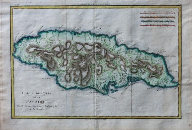 Abebooks Carte del'Isle de la Jamaique
