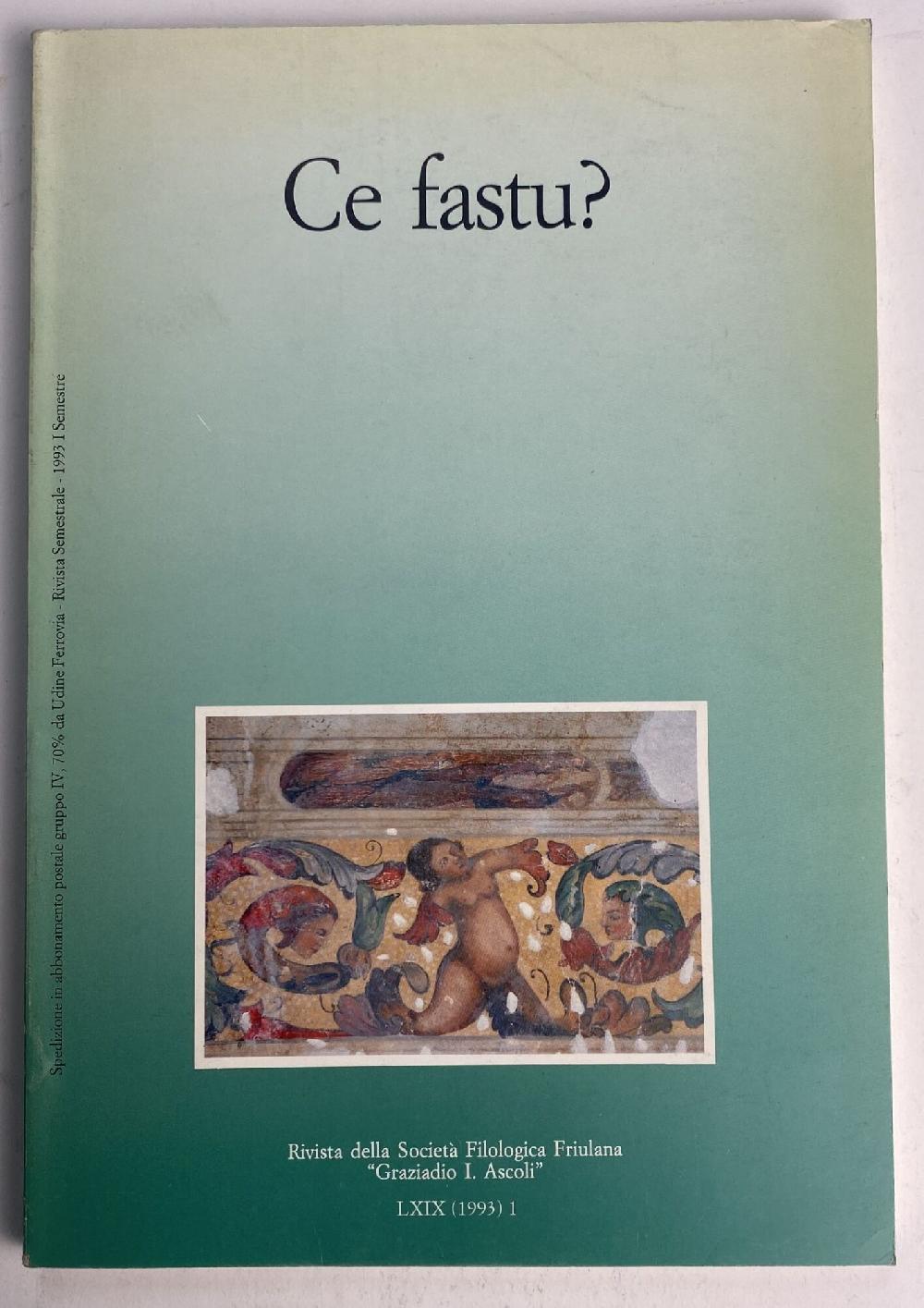 Abebooks Ce Fastu? 1993 Vol. 1 2