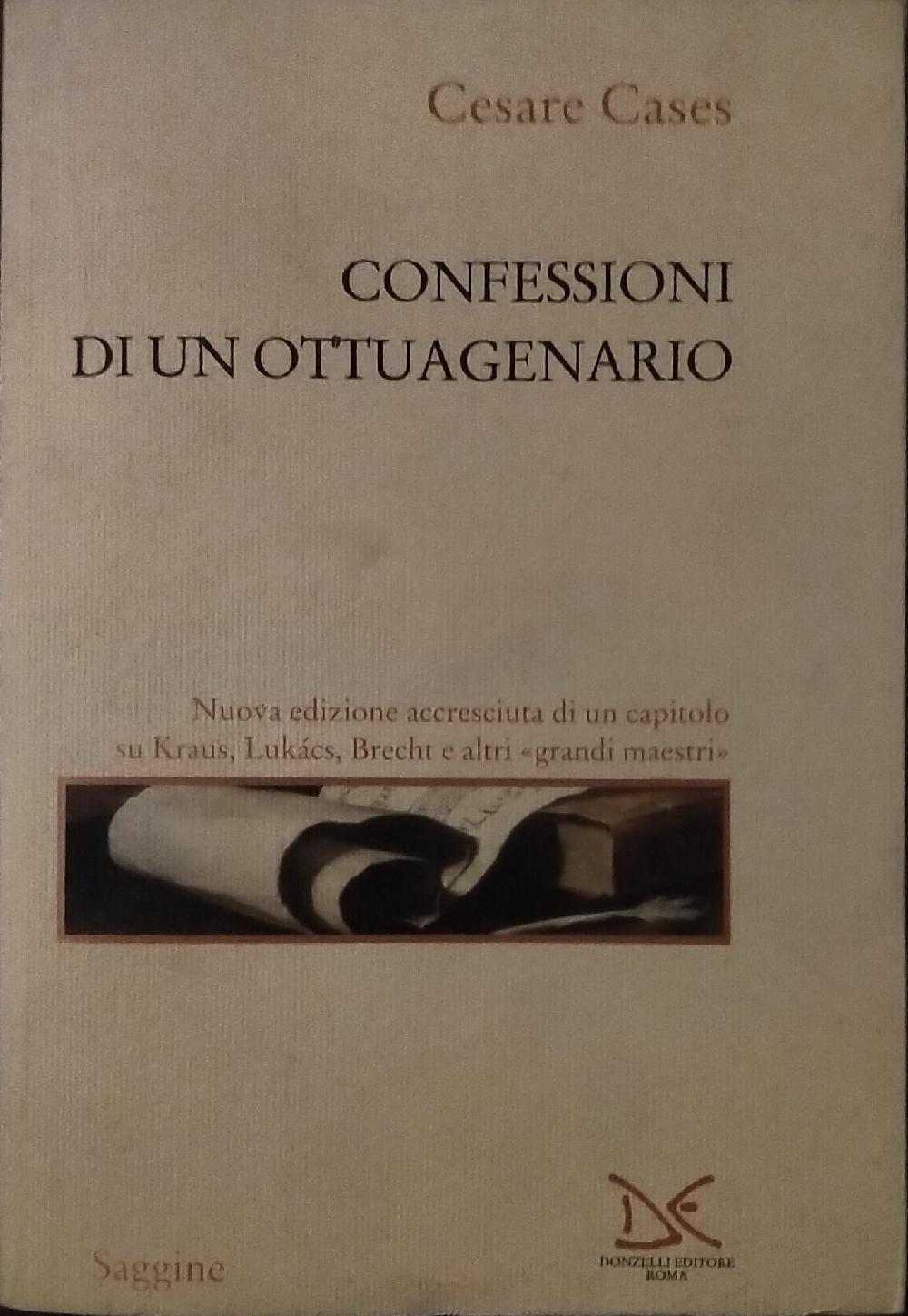 Abebooks Confessioni di un ottuagenario