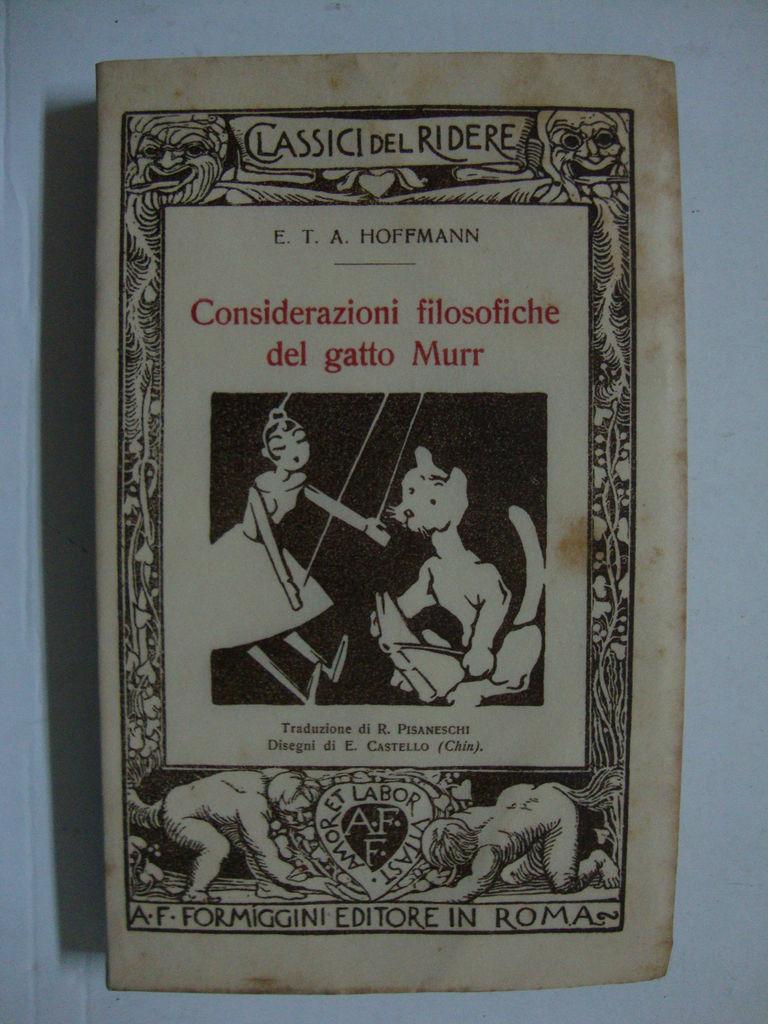 Abebooks Considerazioni filosofiche del gatto Murr