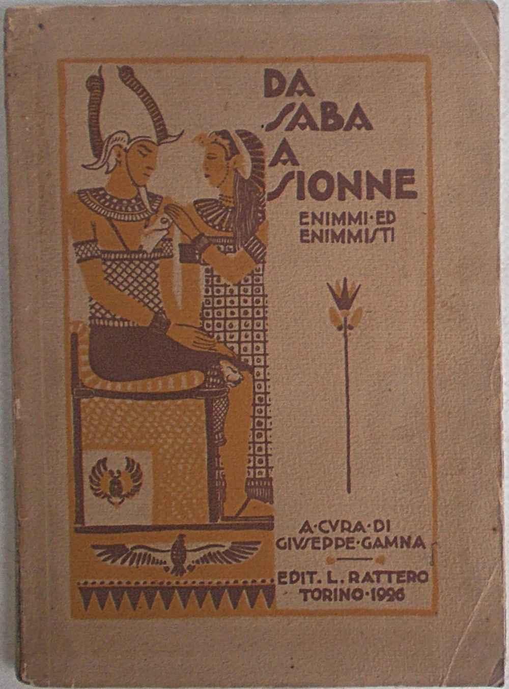 Abebooks Da Saba a Sionne. Enimmi ed enimmisti