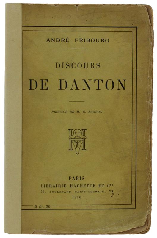 Abebooks DISCOURS DE DANTON.: