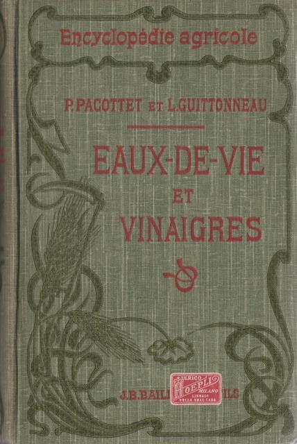 Abebooks Eaux - de - vie et vinaigres