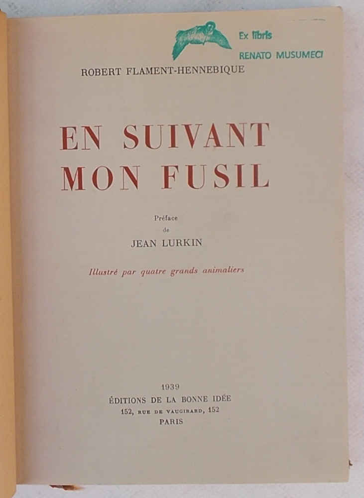 Abebooks En suivant mon fusil