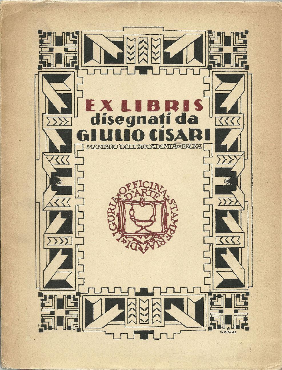 Abebooks Ex libris disegnati da Giulio Cisari
