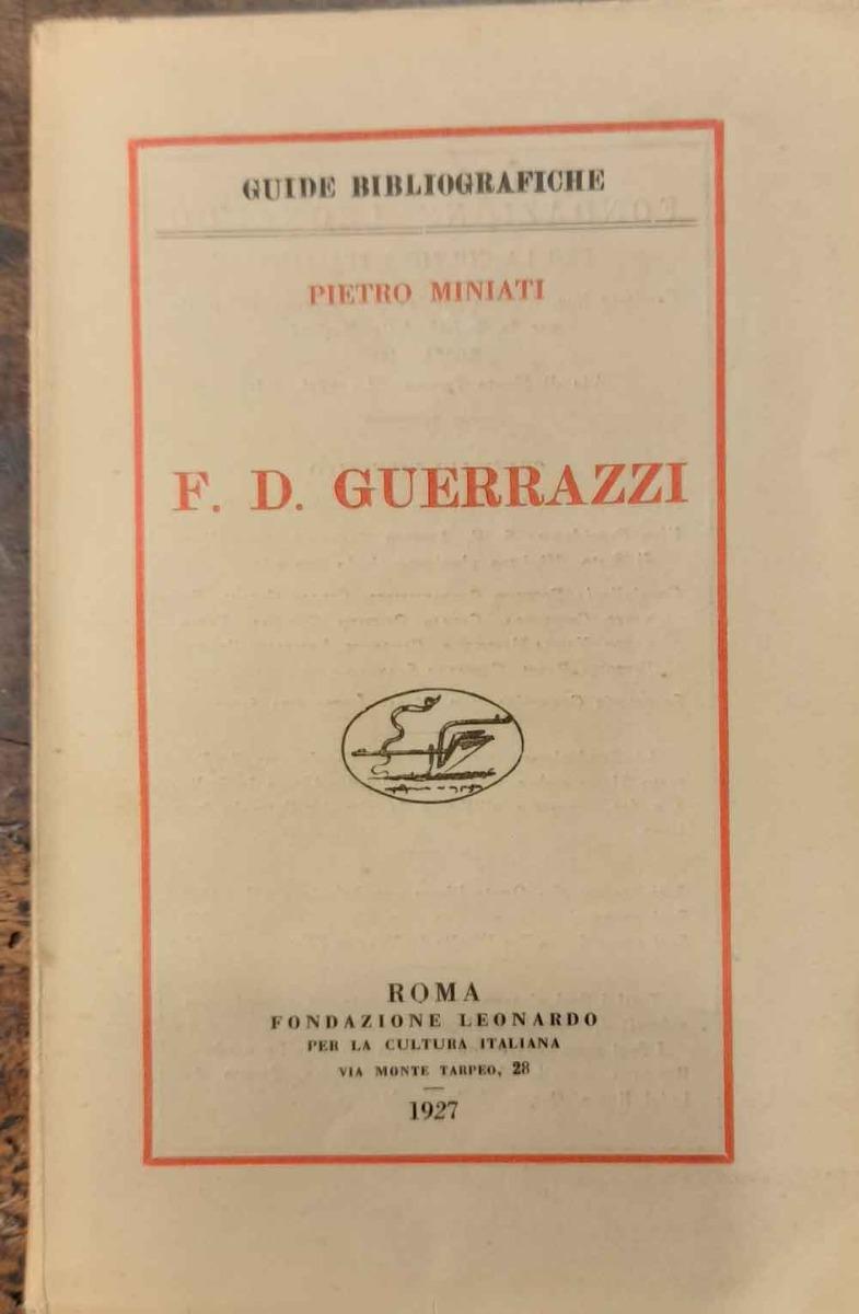 Abebooks F. D. Guerrazzi