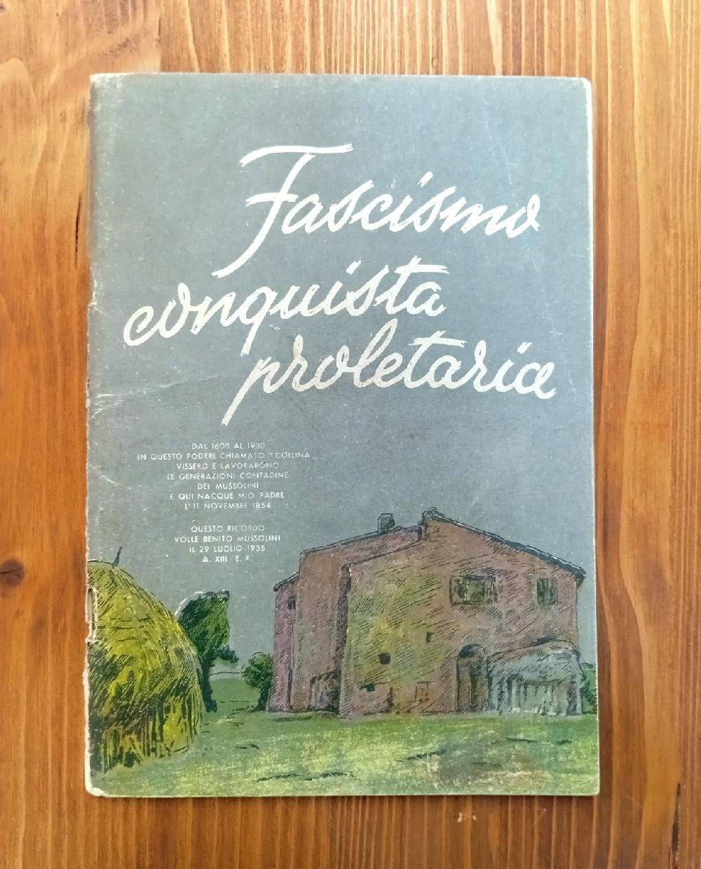 Abebooks Fascismo conquista proletaria