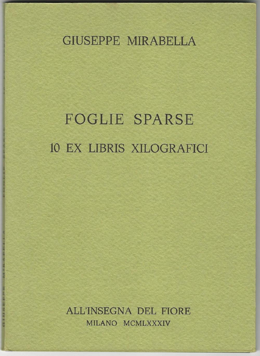 Abebooks Foglie sparse. 10 ex libris xilografici