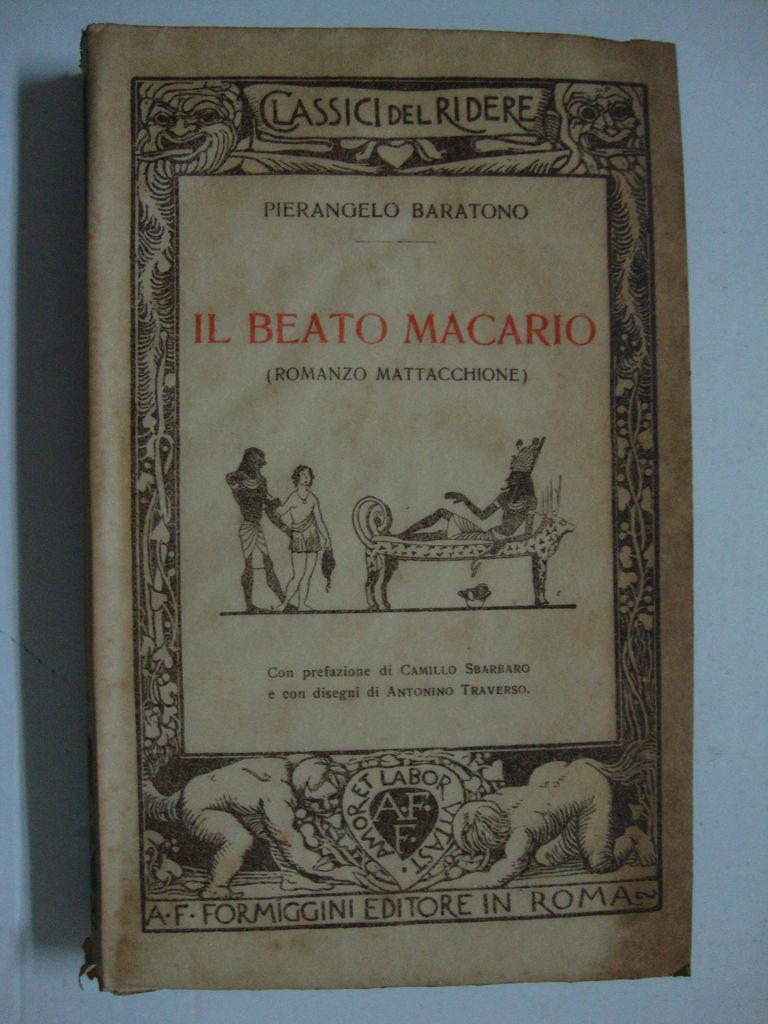 Abebooks Il beato Macario (Romanzo mattacchione)