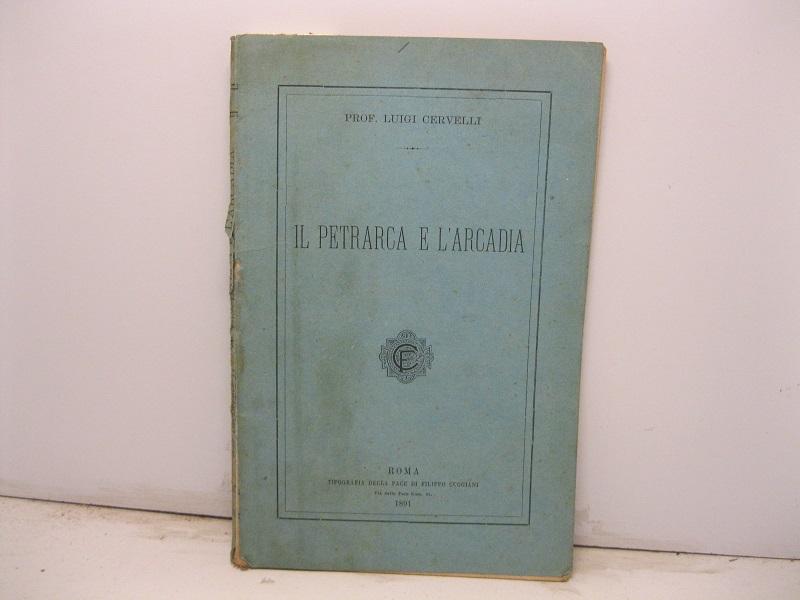 Abebooks Il Petrarca E L'Arcadia