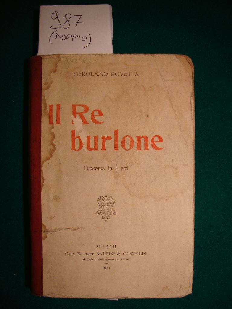 Abebooks Il re burlone