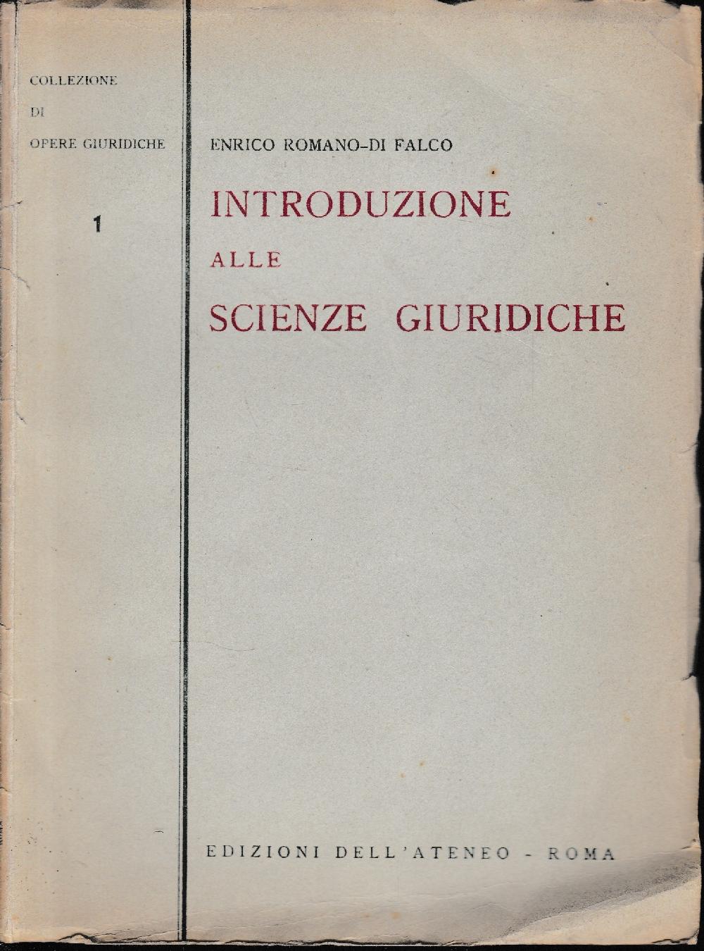 Abebooks Introduzione alle scienze giuridiche