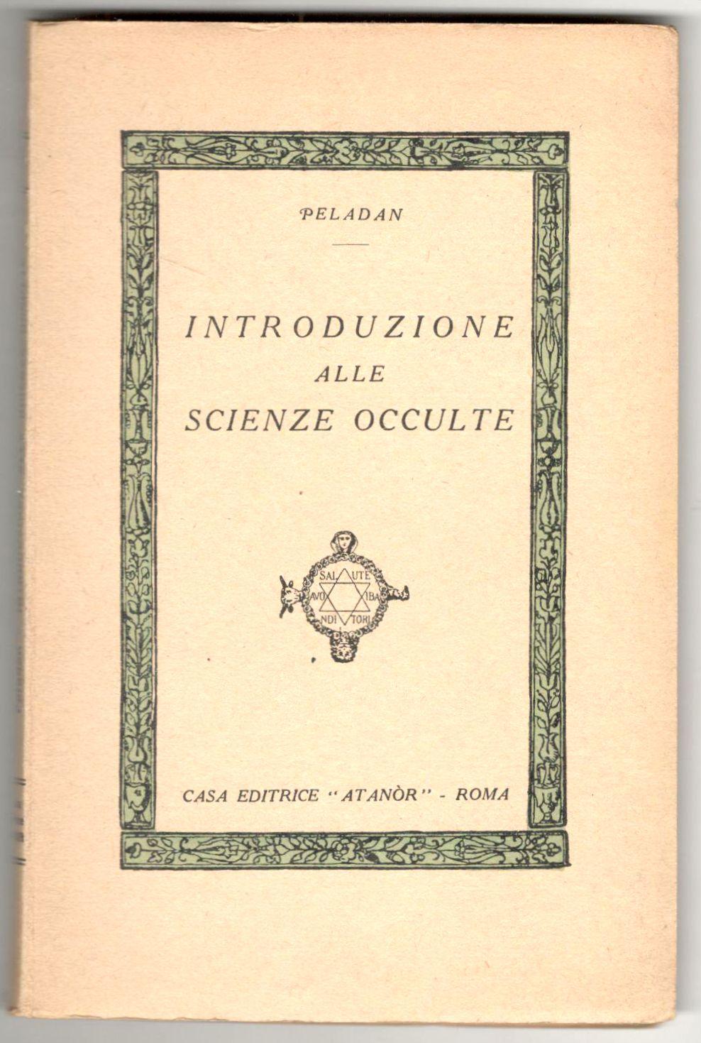 Abebooks Introduzione alle scienze occulte